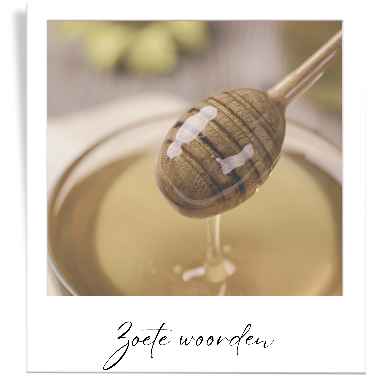 Zoete woorden